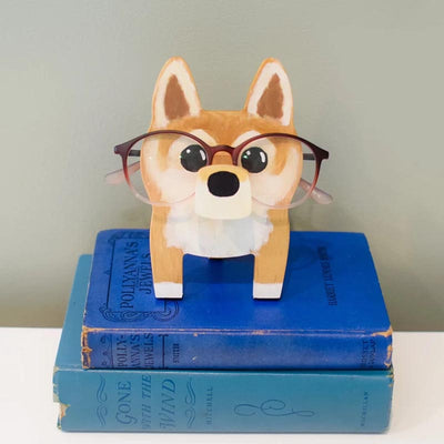 Handmade Dachshund Glasses Stand Lovely ShibaInu