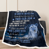 To My Daughter - From Mom - Lion A333 - Premium Blanket