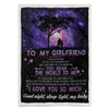 To My Girlfriend - From Boyfriend - A610 - Premium Blanket