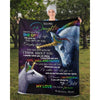 To My Daughter - From Mom - Unicorn A318 - Premium Blanket