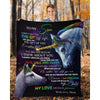 To My Son - From Mom - Unicorn A318 - Premium Blanket