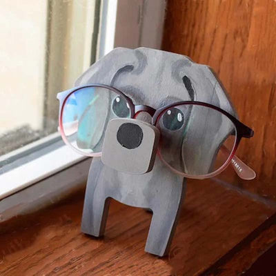 Handmade Dachshund Glasses Stand Lovely Weimaraner