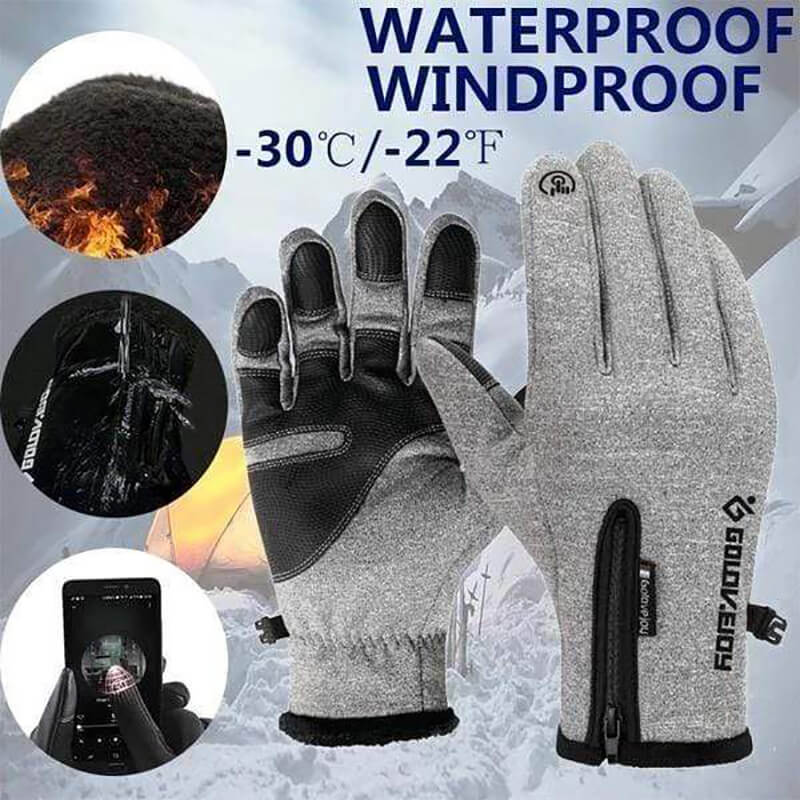 Winter Warm Waterproof Touch Screen Gloves【Last Day Promotion 60% OFF】 -  Coparim