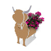 Highland Cattle Planter AP061