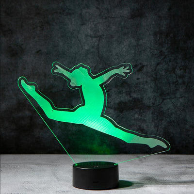 Gymnast 3D Illusion Lamp