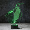 Penguin 3D Illusion Lamp