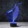 Penguin 3D Illusion Lamp