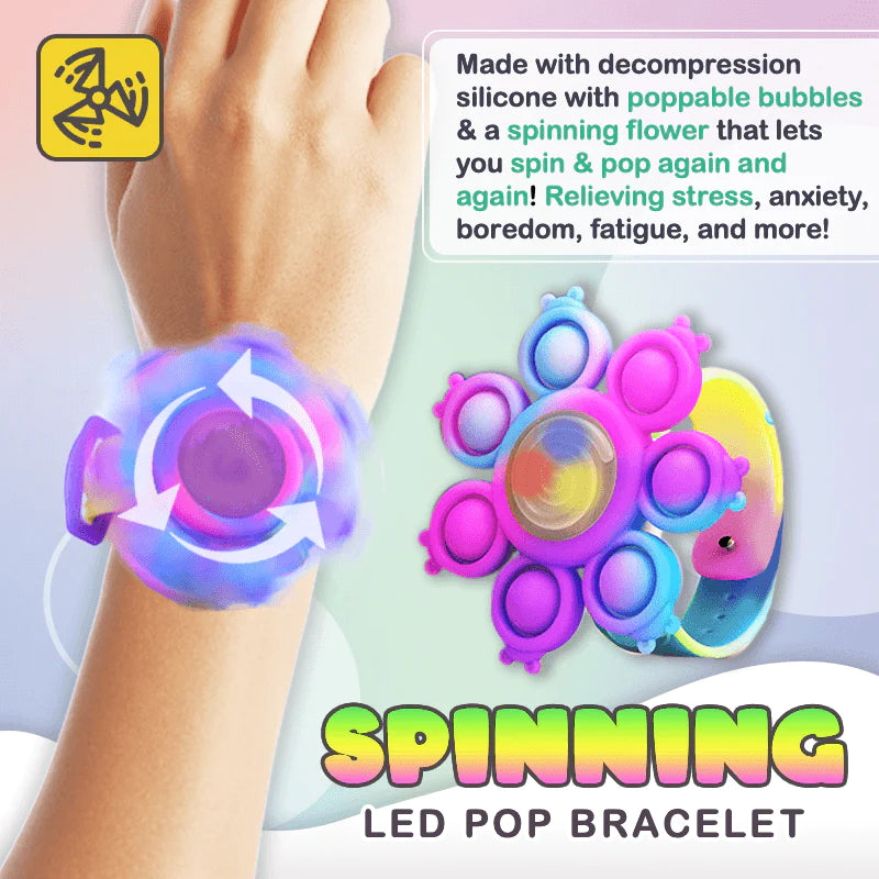 Christmas Sales-Spinning Pop Bubble Bracelet